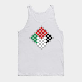 Palestine Embroidery Pattern 1 Tank Top